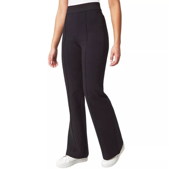 Modern Ambition Women High Rise Flare Pants Black Size M New With Tag - Picture 1 of 14